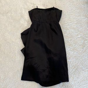 J Crew Black Silk Dress, Size 2